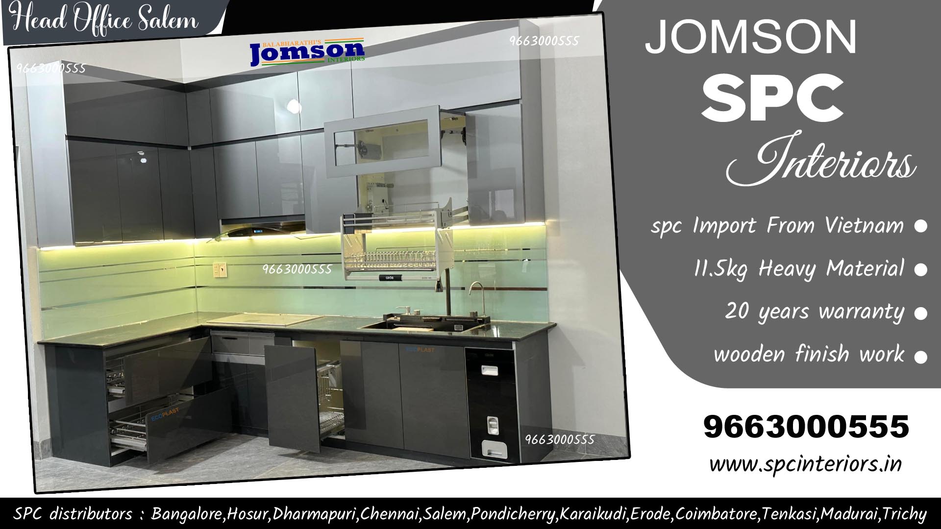 upvc modular kitchen